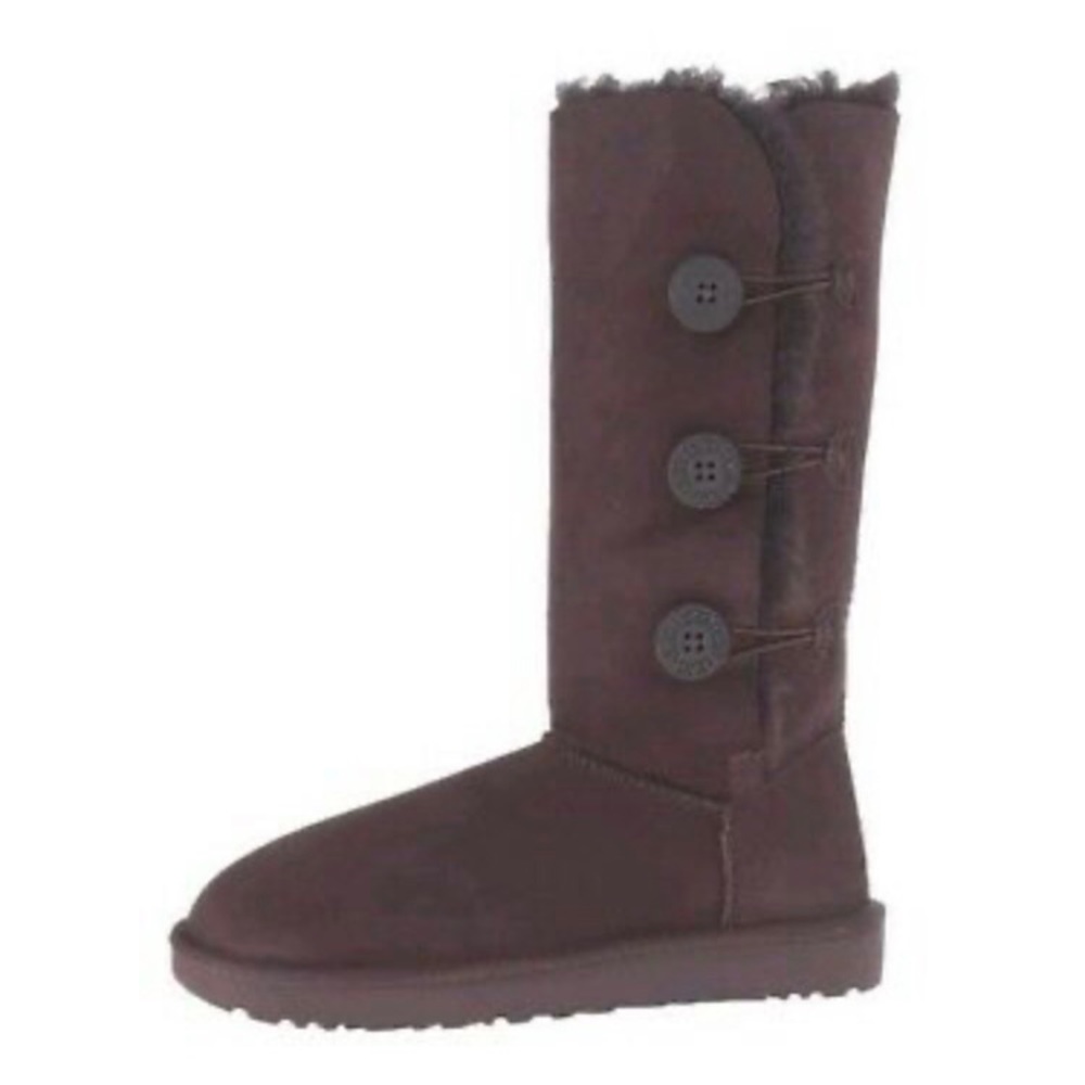 NEW - UGG Bailey triple -Button - Chocolate Brown -Sold Out
Discontinued line